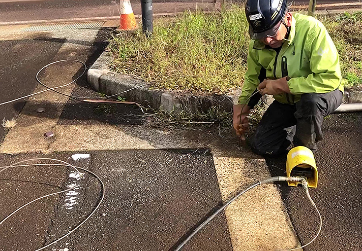 消雪パイプメンテナンス