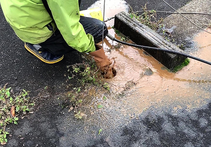 消雪パイプメンテナンス