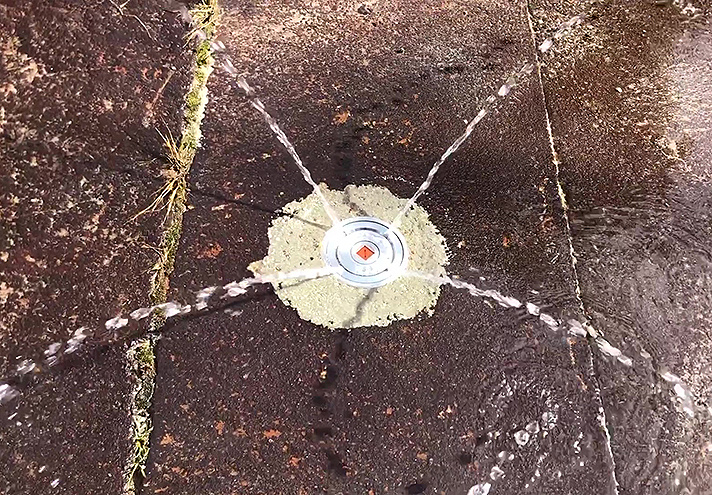 消雪パイプ修理