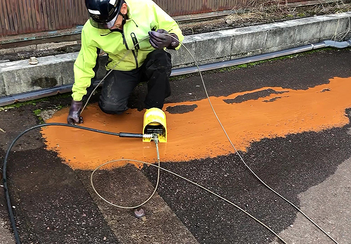 消雪パイプメンテナンス