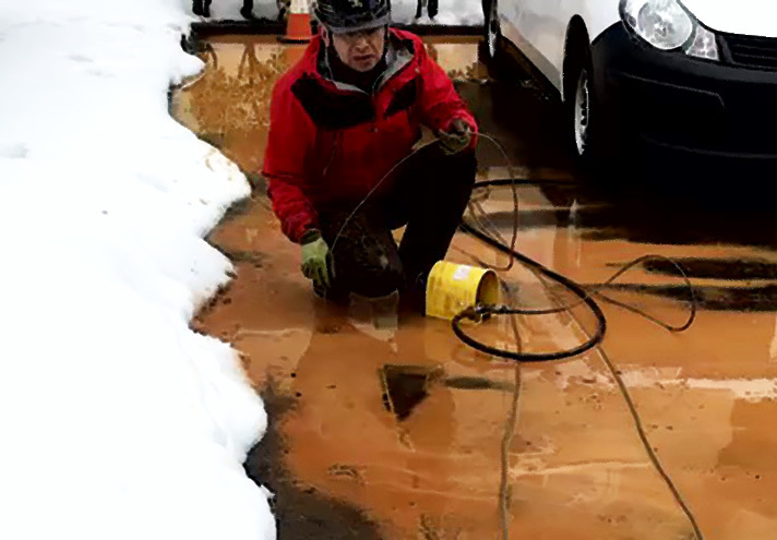 消雪パイプメンテナンス