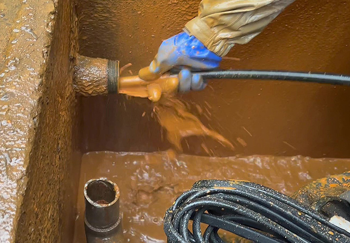 消雪パイプメンテナンス