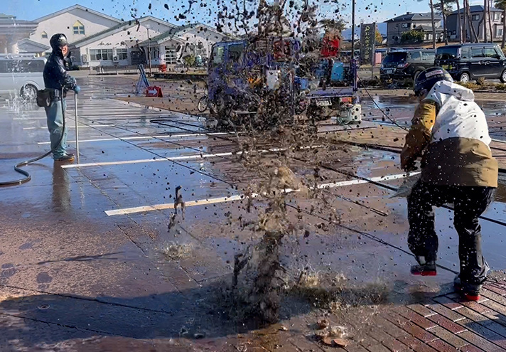 消雪パイプメンテナンス